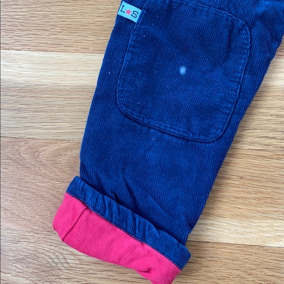 Lilly & Sid pull on fleece lined cords 5/6 - Picture 2 of 4